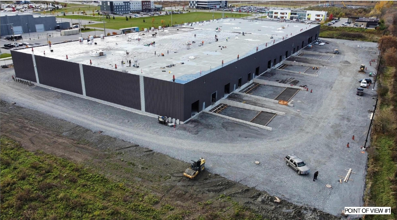 Construction site plan for project from page 6 of the file '2022-12-28 - Design Brief - D07-12-22-0186'