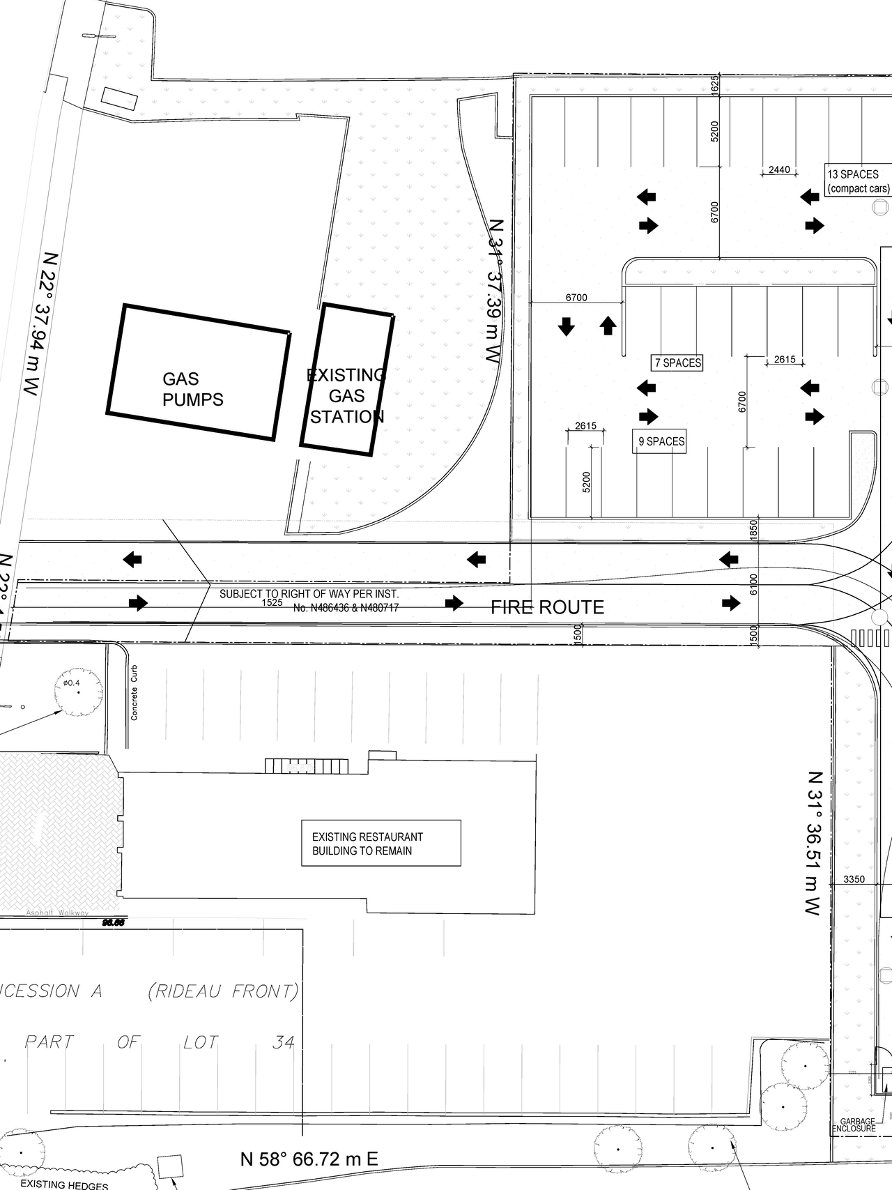 Construction site plan for project from page 1 of the file '2022-12-30 - Site and Floor Plans - D07-12-22-0190'