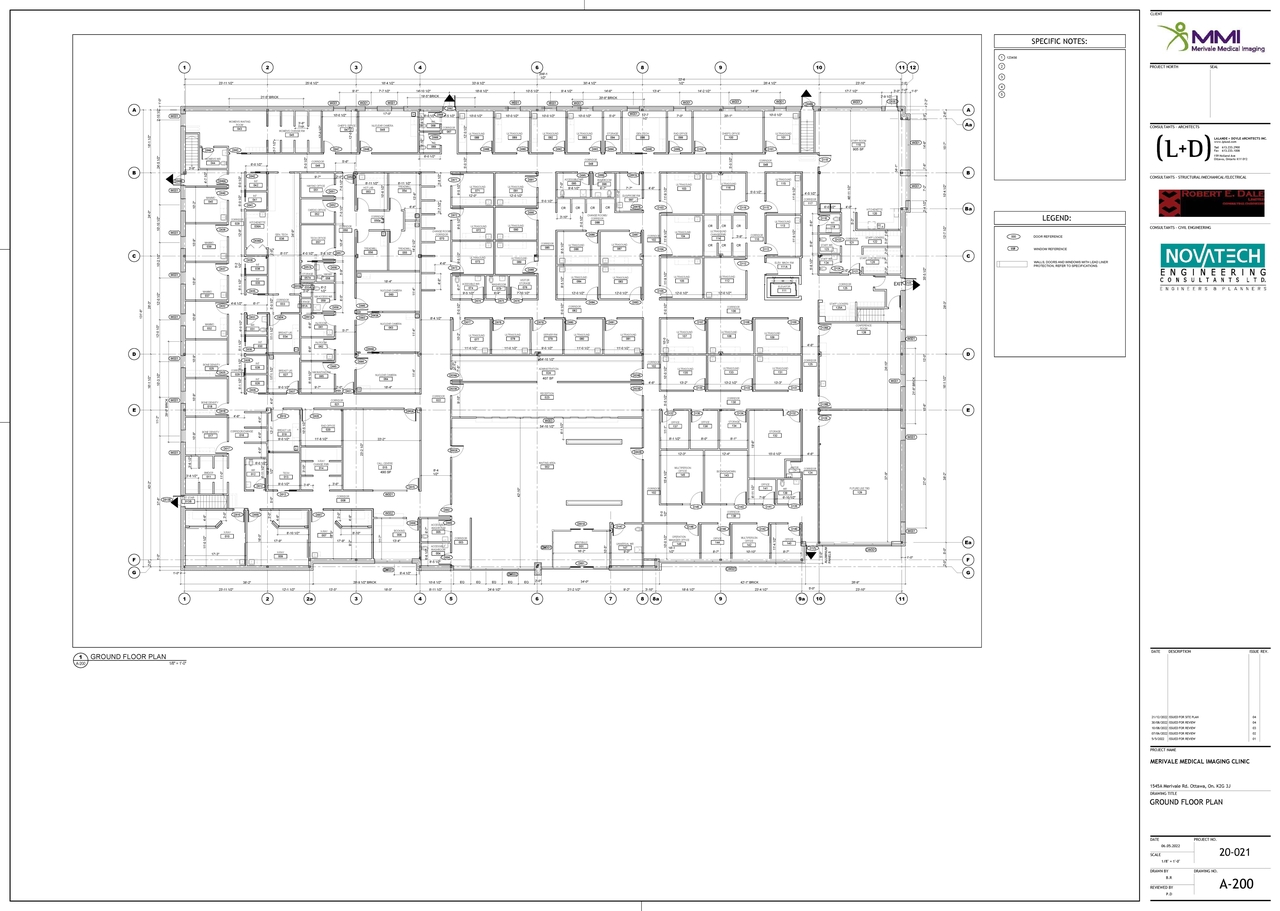Floor plan for project from page 4 of the file '2022-12-30 - Site and Floor Plans - D07-12-22-0190'