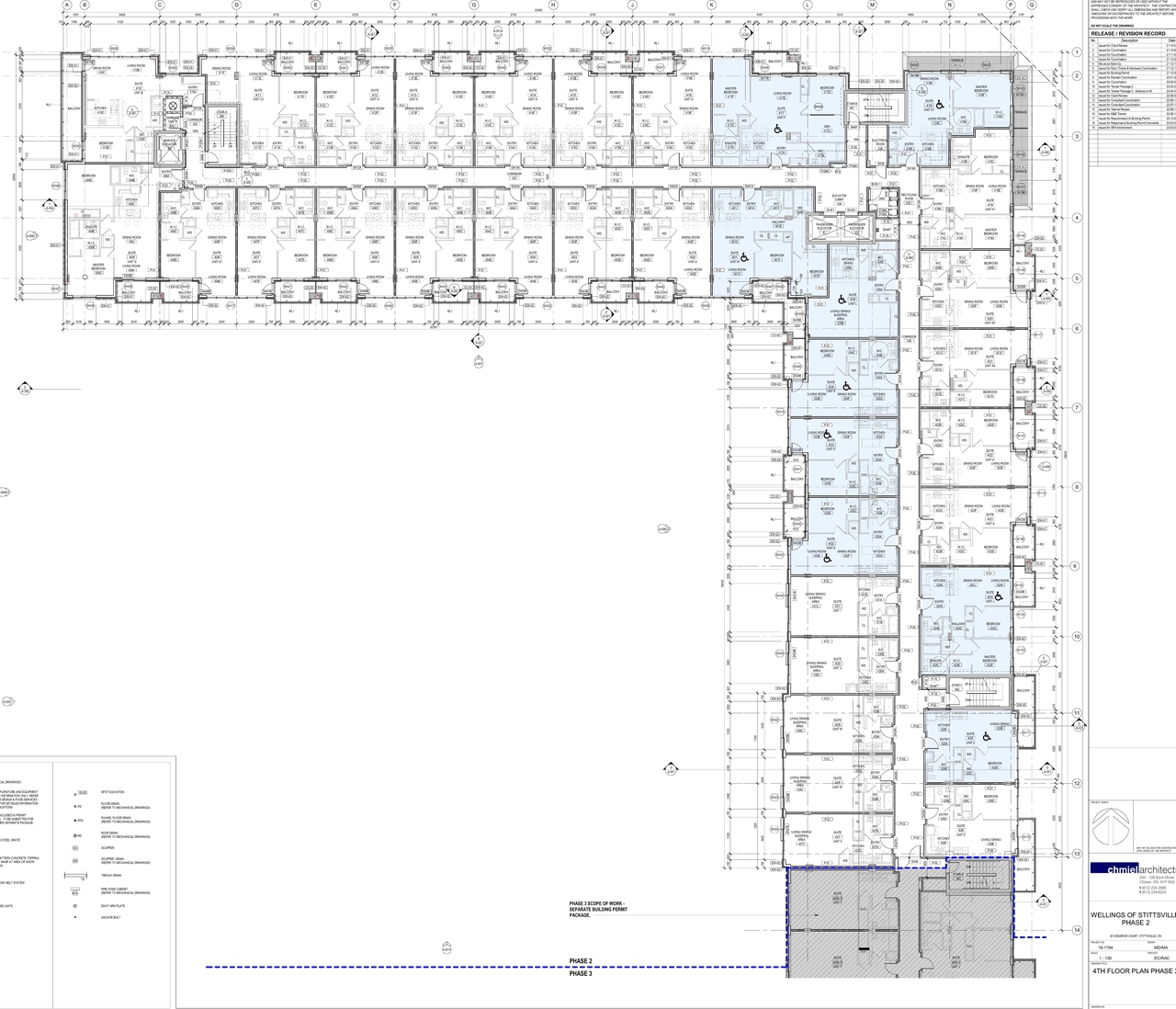 Construction site plan for project from page 12 of the file '2023-03-03 - Floor Plans - D07-12-23-0004'