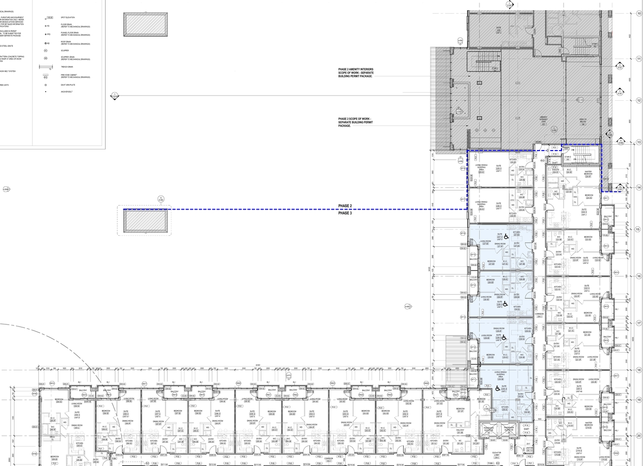 Construction site plan for project from page 9 of the file '2023-03-03 - Floor Plans - D07-12-23-0004'