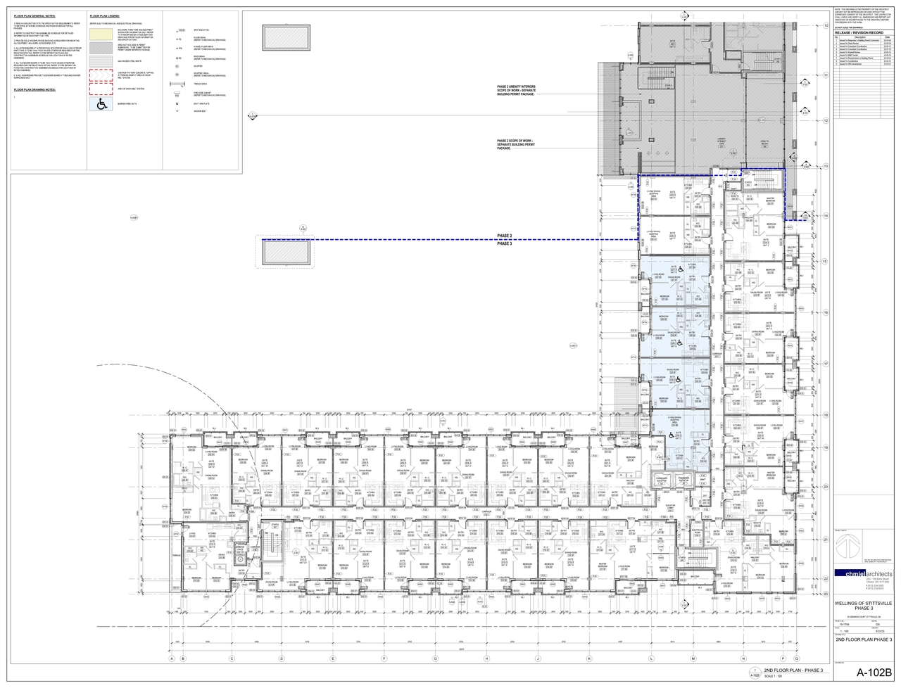 Floor plan for project from page 9 of the file '2023-03-03 - Floor Plans - D07-12-23-0004'