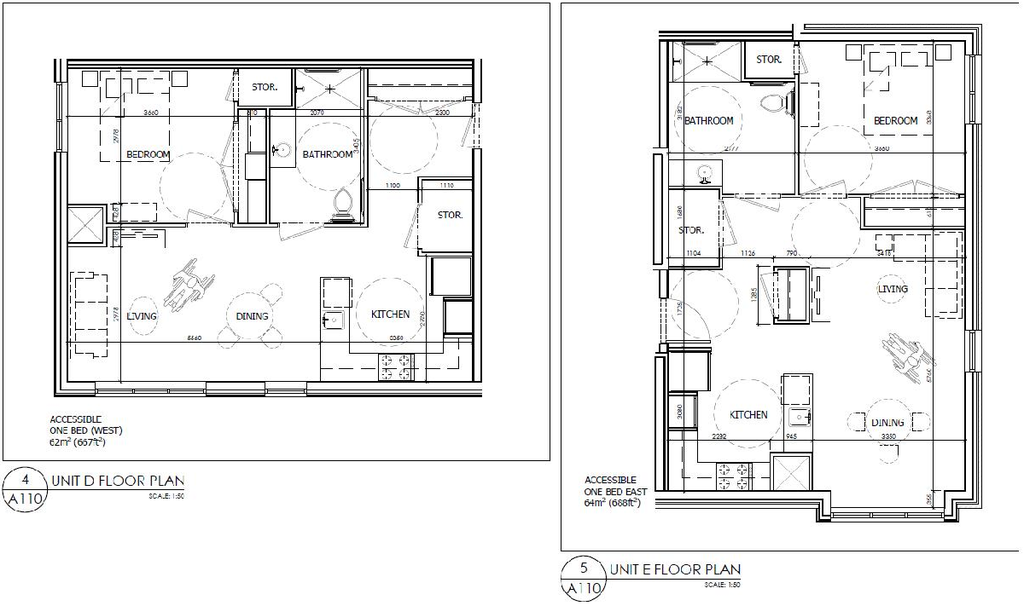 Floor plan for project from page 34 of the file '2023-02-08 - Design Brief - D07-12-23-0014'