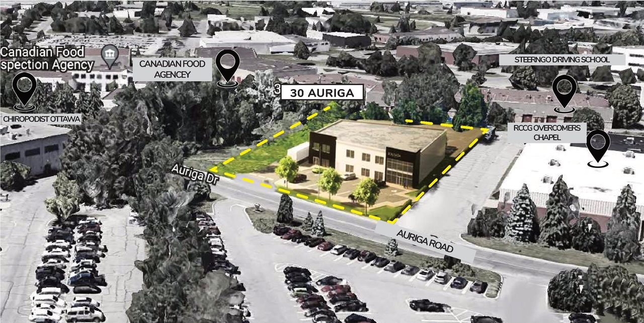 Construction site plan for project from page 10 of the file '2023-02-16 - Design Brief - D07-12-23-0016'