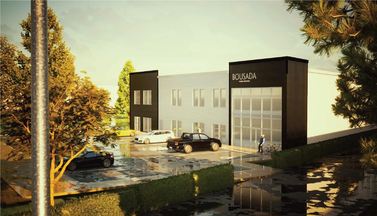 Rendering of building from page 11 of the file '2023-02-16 - Design Brief - D07-12-23-0016'