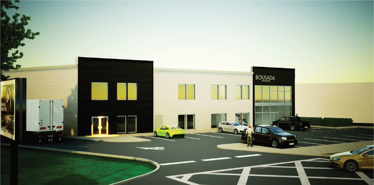 Rendering of building from page 13 of the file '2023-02-16 - Design Brief - D07-12-23-0016'