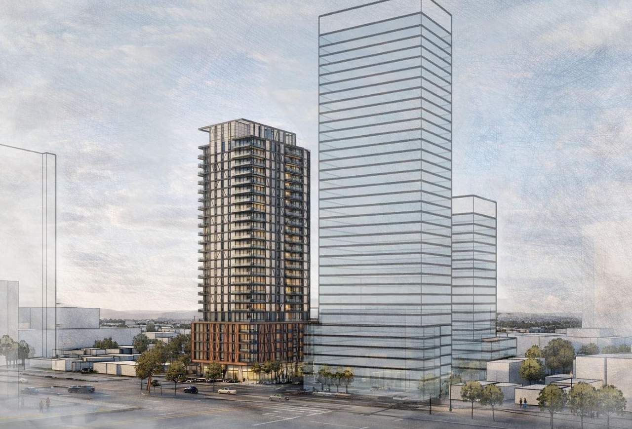 Rendering of building from page 9 of the file '2026-02-09 - Design Brief - D07-12-23-0019'