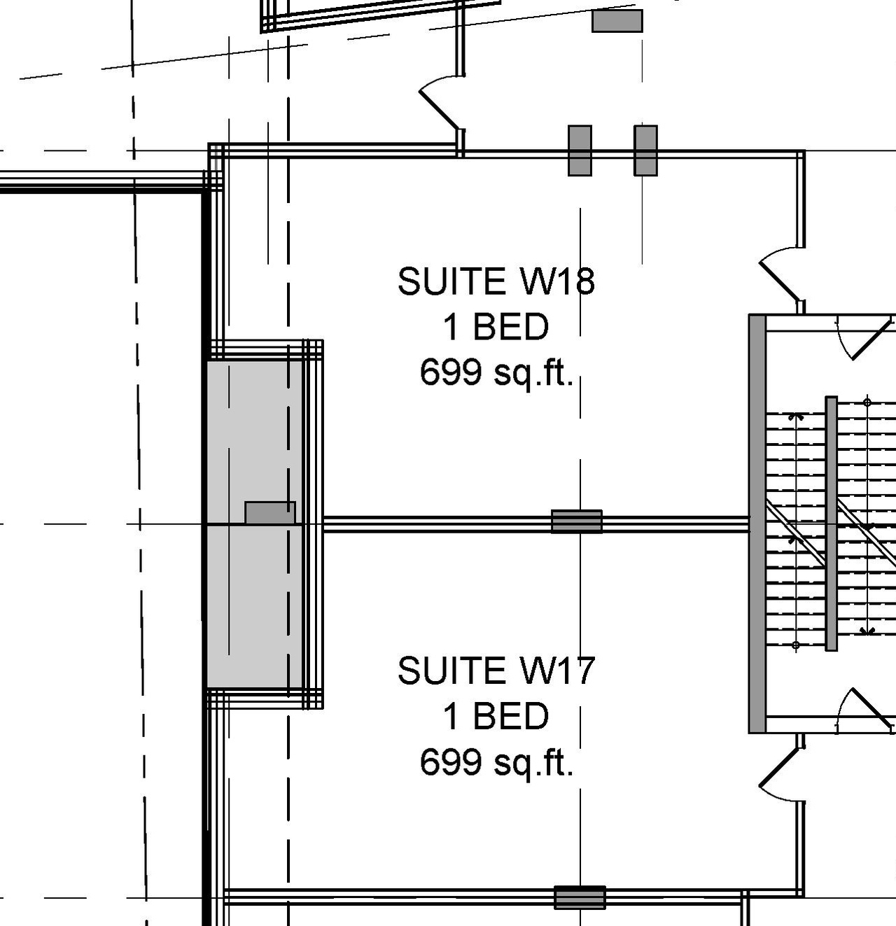 Floor plan for project from page 2 of the file '2023-03-31 - Floor Plans - D07-12-23-0019'