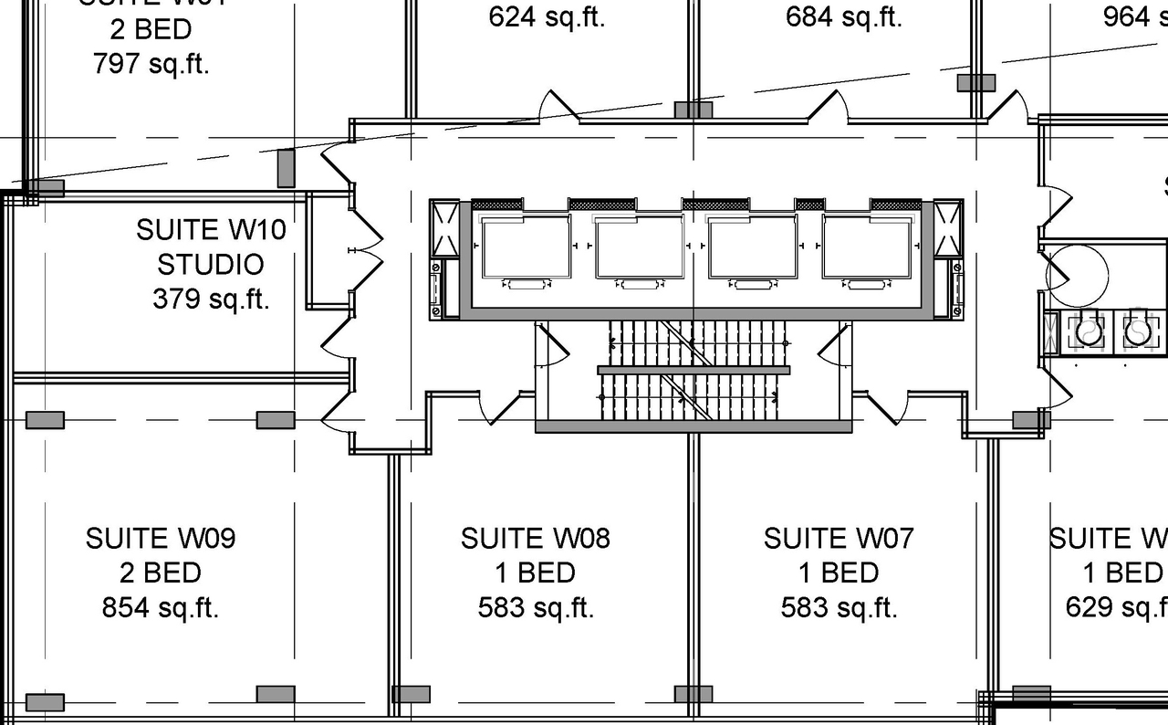 Construction site plan for project from page 9 of the file '2023-03-31 - Floor Plans - D07-12-23-0019'