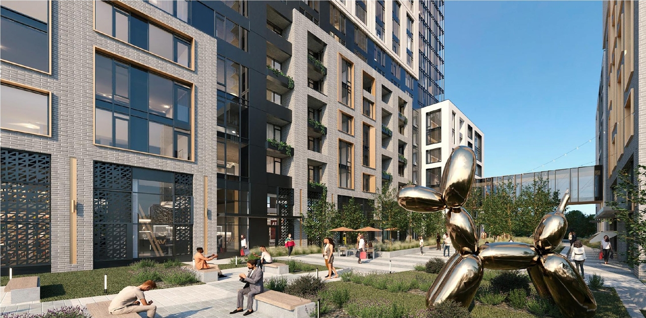 Rendering of building from page 15 of the file '2024-07-22 - Design Brief - D07-12-23-0019'