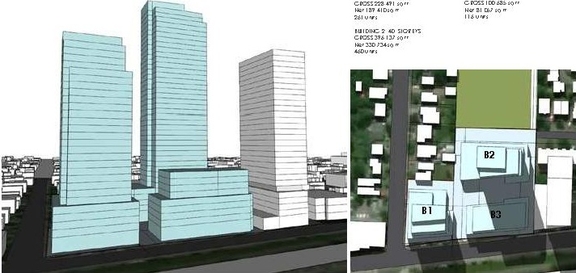 Rendering of building from page 19 of the file '2024-07-22 - Design Brief - D07-12-23-0019'