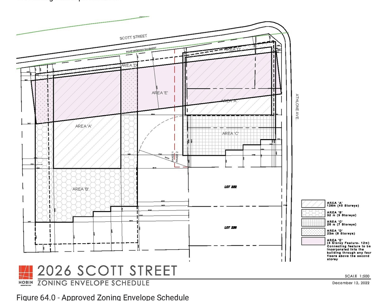Construction site plan for project from page 28 of the file '2024-07-22 - Design Brief - D07-12-23-0019'
