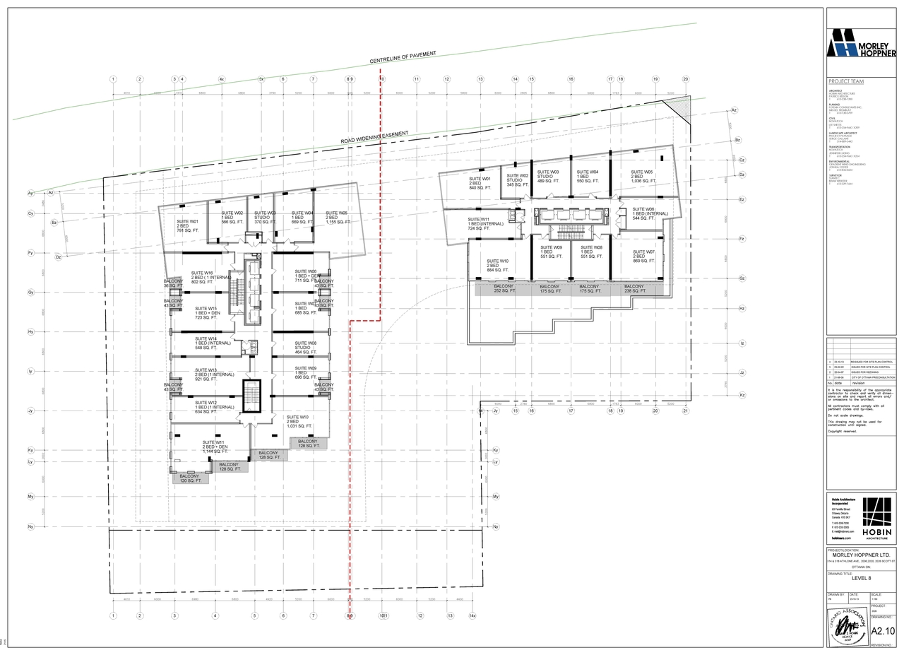 Construction site plan for project from page 11 of the file '2023-10-19 - Floor Plans - D07-12-23-0019'