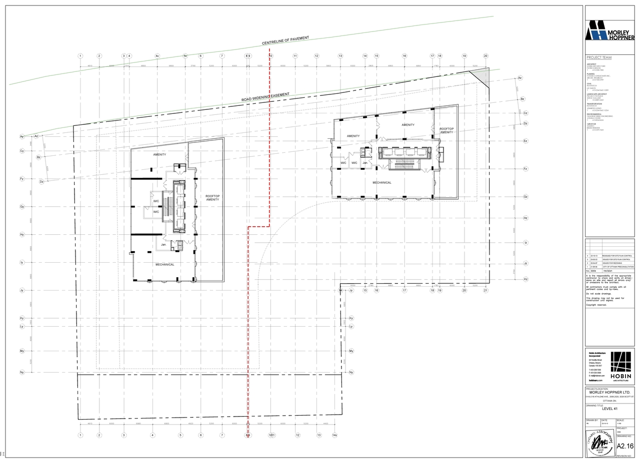 Construction site plan for project from page 17 of the file '2023-10-19 - Floor Plans - D07-12-23-0019'