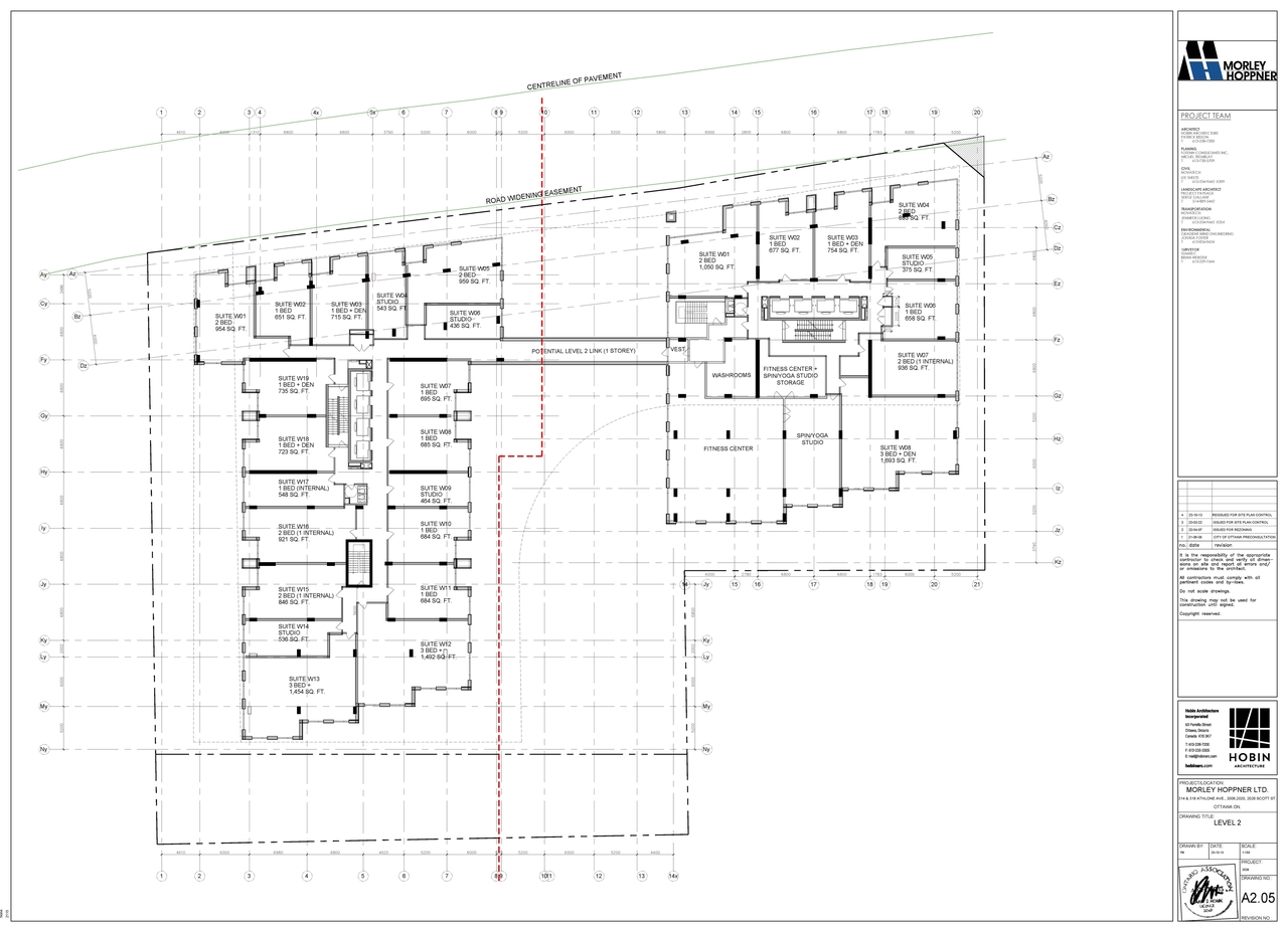 Construction site plan for project from page 6 of the file '2023-10-19 - Floor Plans - D07-12-23-0019'