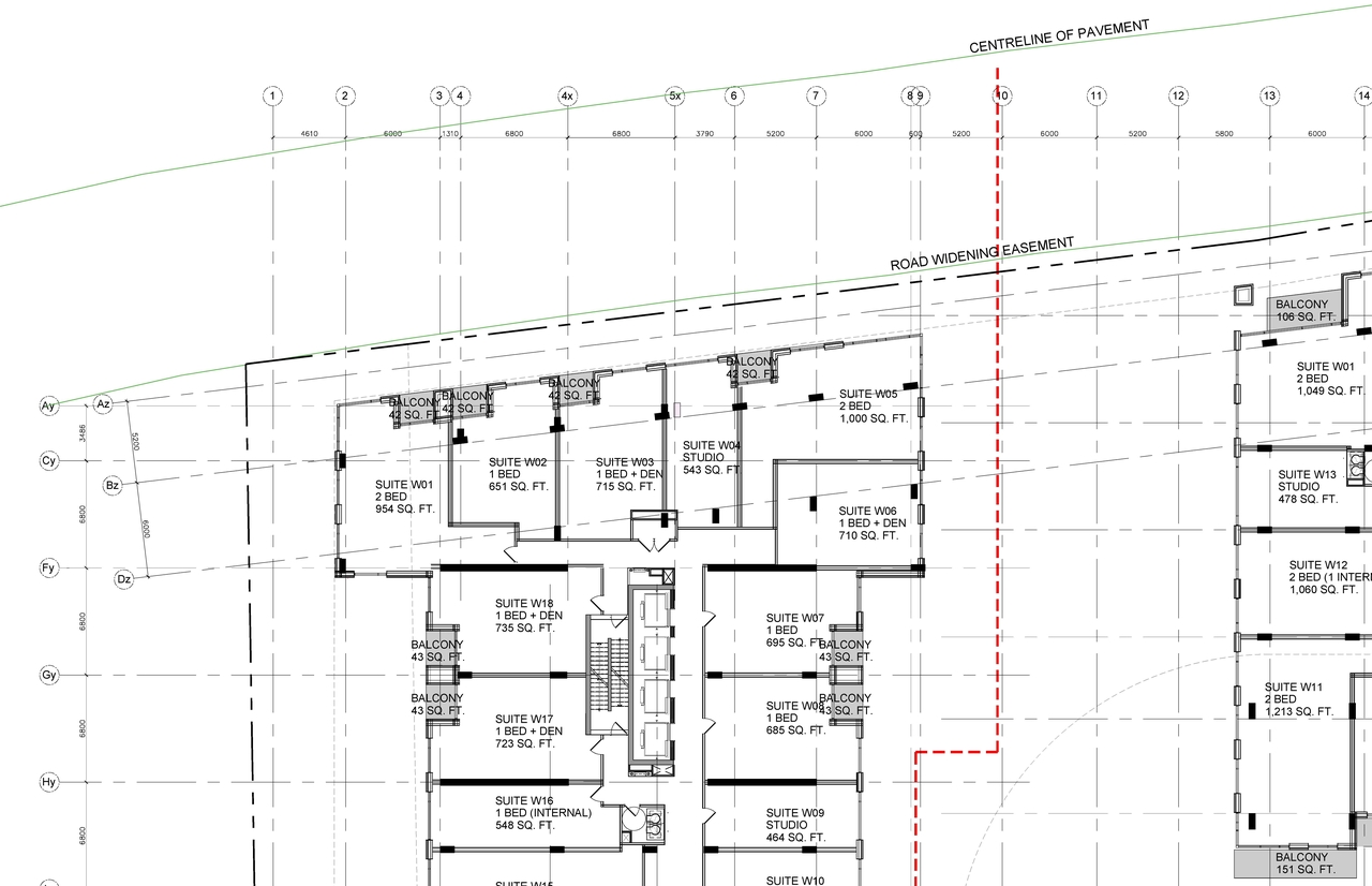 Construction site plan for project from page 9 of the file '2023-10-19 - Floor Plans - D07-12-23-0019'