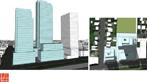 Rendering of building from page 19 of the file '2023-10-19 - Design Brief - D07-12-23-0019'