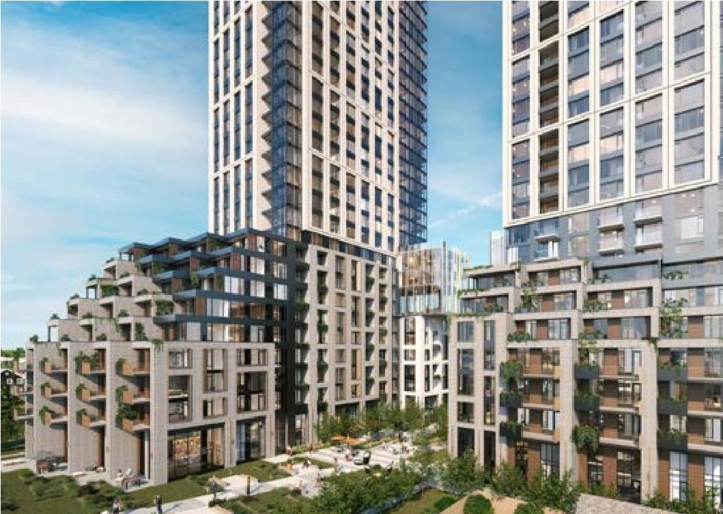 Rendering of building from page 22 of the file '2023-10-19 - Design Brief - D07-12-23-0019'