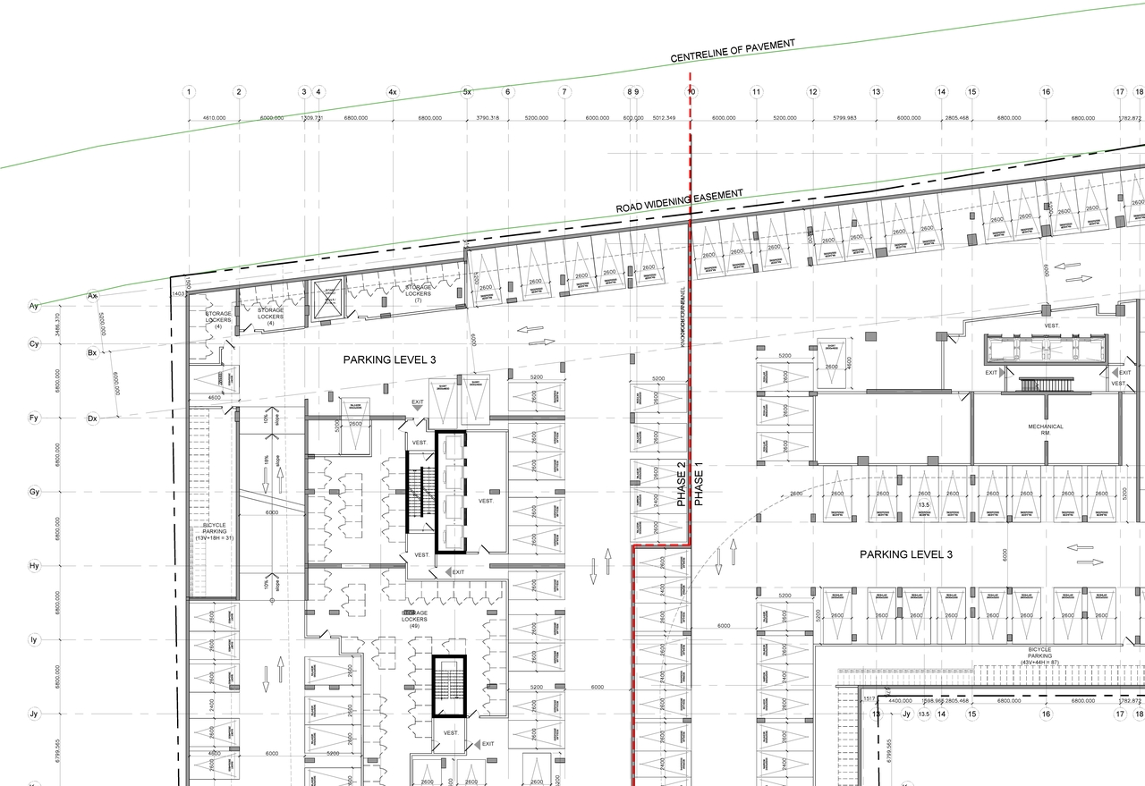 Construction site plan for project from page 2 of the file '2024-03-06 - Ground Plan and Floor Plans - D07-12-23-0019'