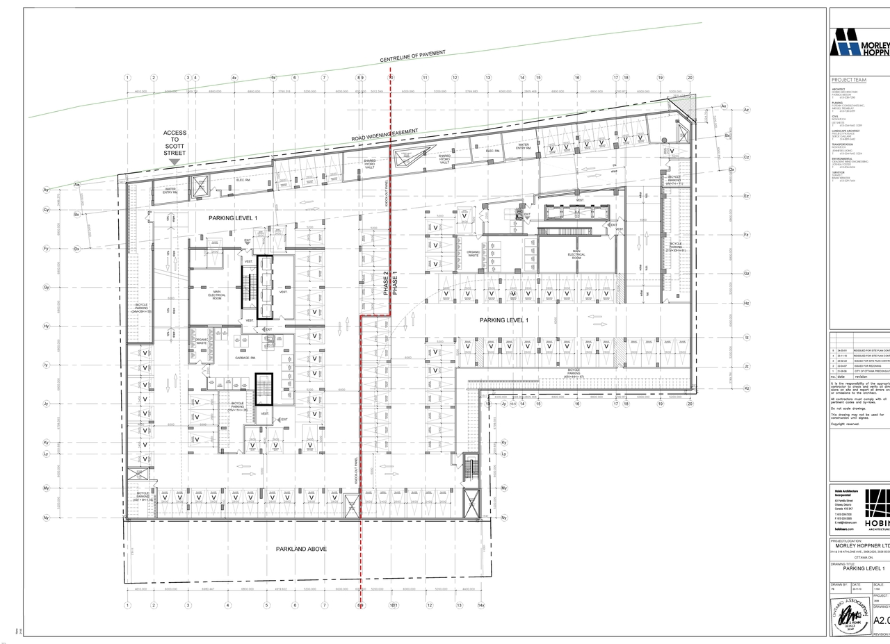 Construction site plan for project from page 4 of the file '2024-03-06 - Ground Plan and Floor Plans - D07-12-23-0019'