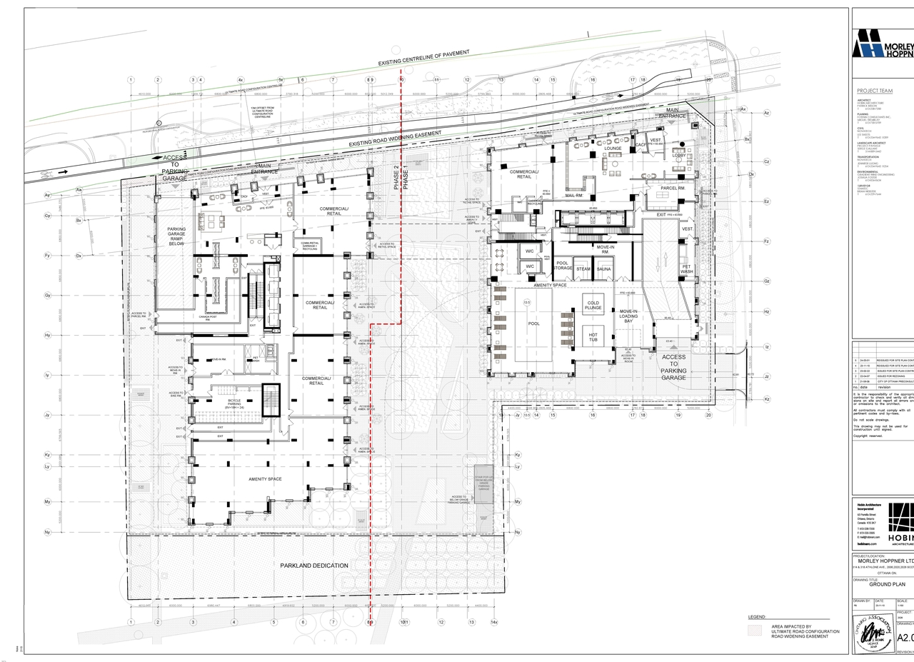 Construction site plan for project from page 5 of the file '2024-03-06 - Ground Plan and Floor Plans - D07-12-23-0019'