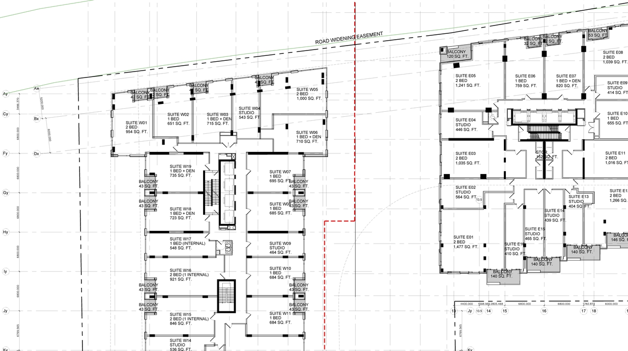 Construction site plan for project from page 7 of the file '2024-03-06 - Ground Plan and Floor Plans - D07-12-23-0019'