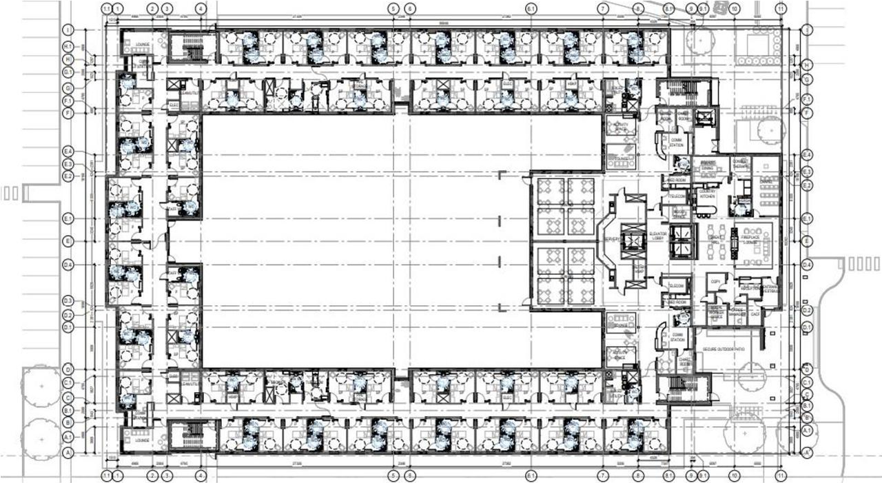 Floor plan for project from page 11 of the file '2023-03-02 - Planning Rationale & Design Brief - D07-12-23-0025'