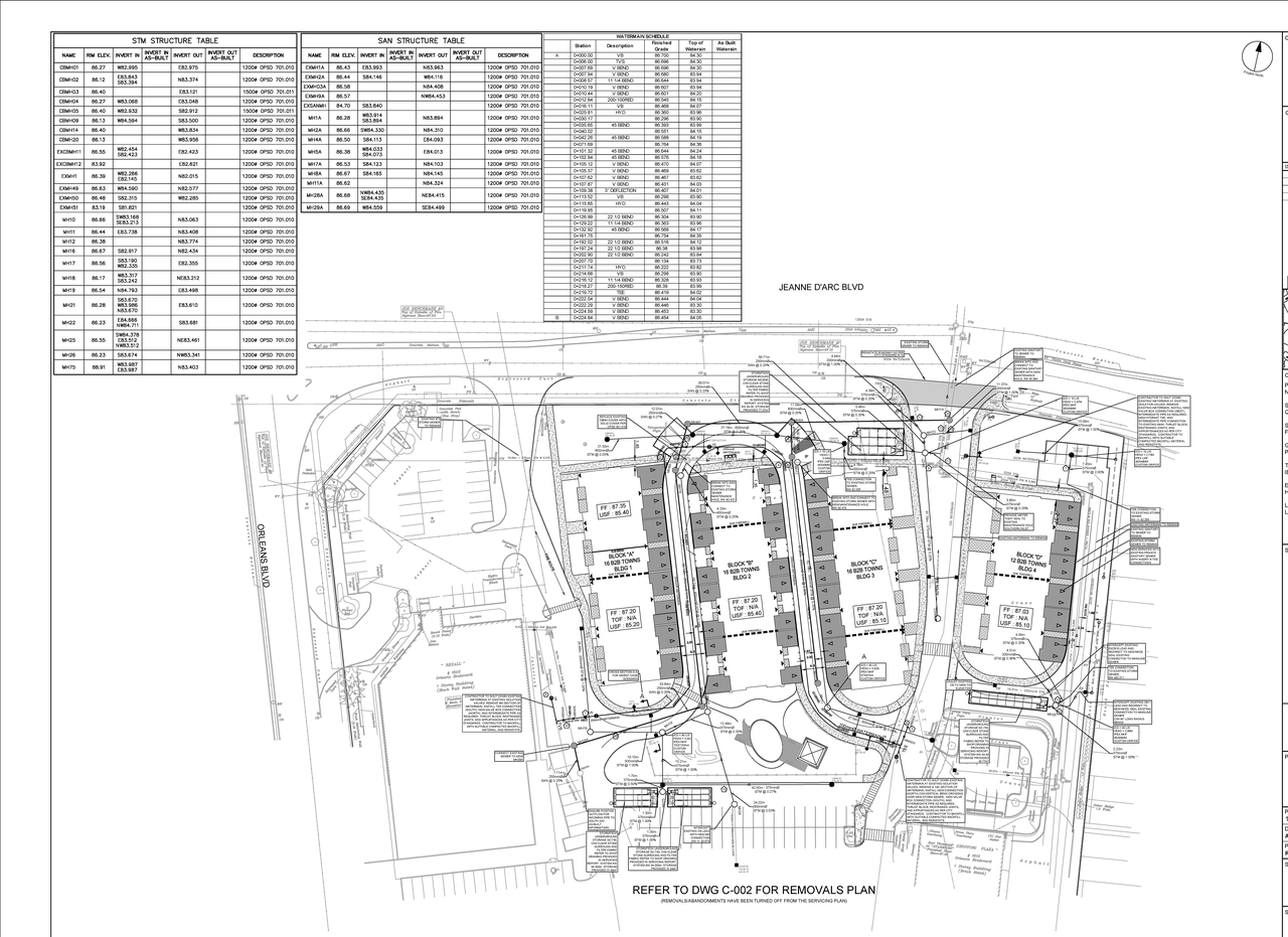 Construction site plan for project from page 26 of the file '2024-05-28 - Design Brief - D07-12-23-0026'