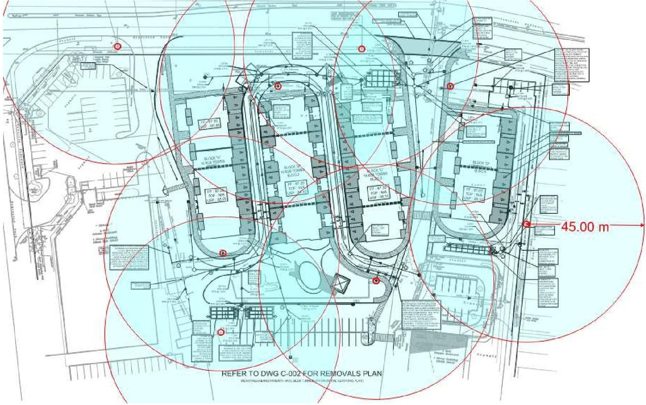 Construction site plan for project from page 9 of the file '2024-05-28 - Design Brief - D07-12-23-0026'