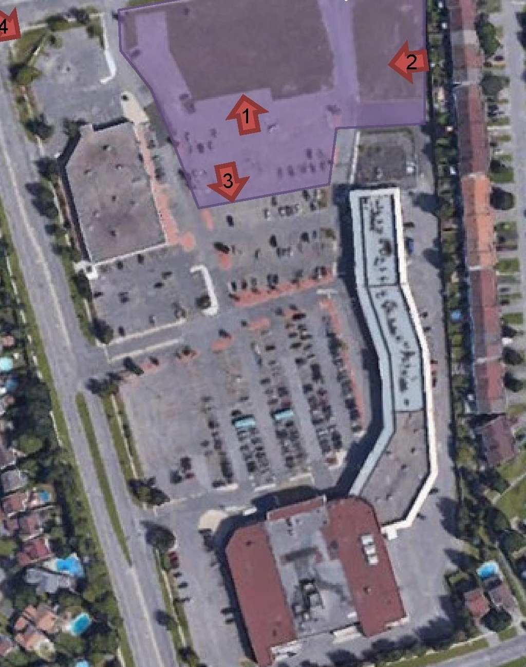 Construction site plan for project from page 8 of the file '2023-03-03 - Design Brief - D07-12-23-0026'