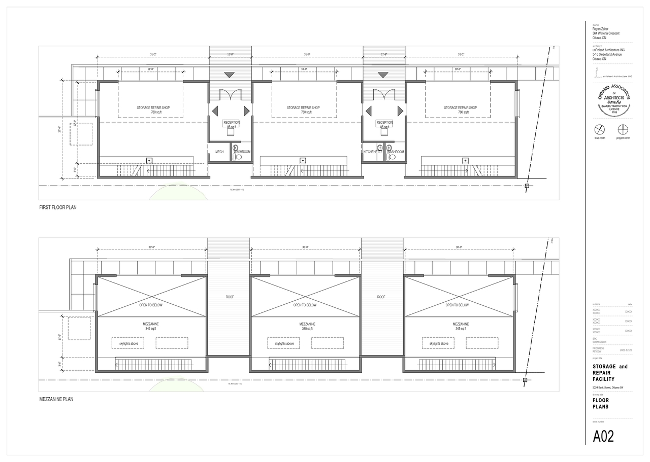 Floor plan for project from page 1 of the file '2024-07-18 - Floor Plans - D07-12-23-0029'