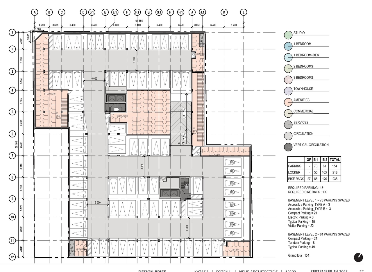 Construction site plan for project from page 37 of the file '2023-09-28 - Design Brief - D07-12-23-0031 (2)'