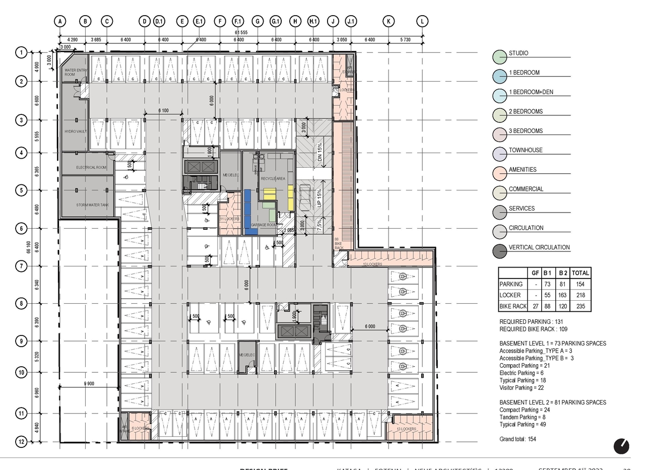 Floor plan for project from page 38 of the file '2023-09-28 - Design Brief - D07-12-23-0031 (2)'