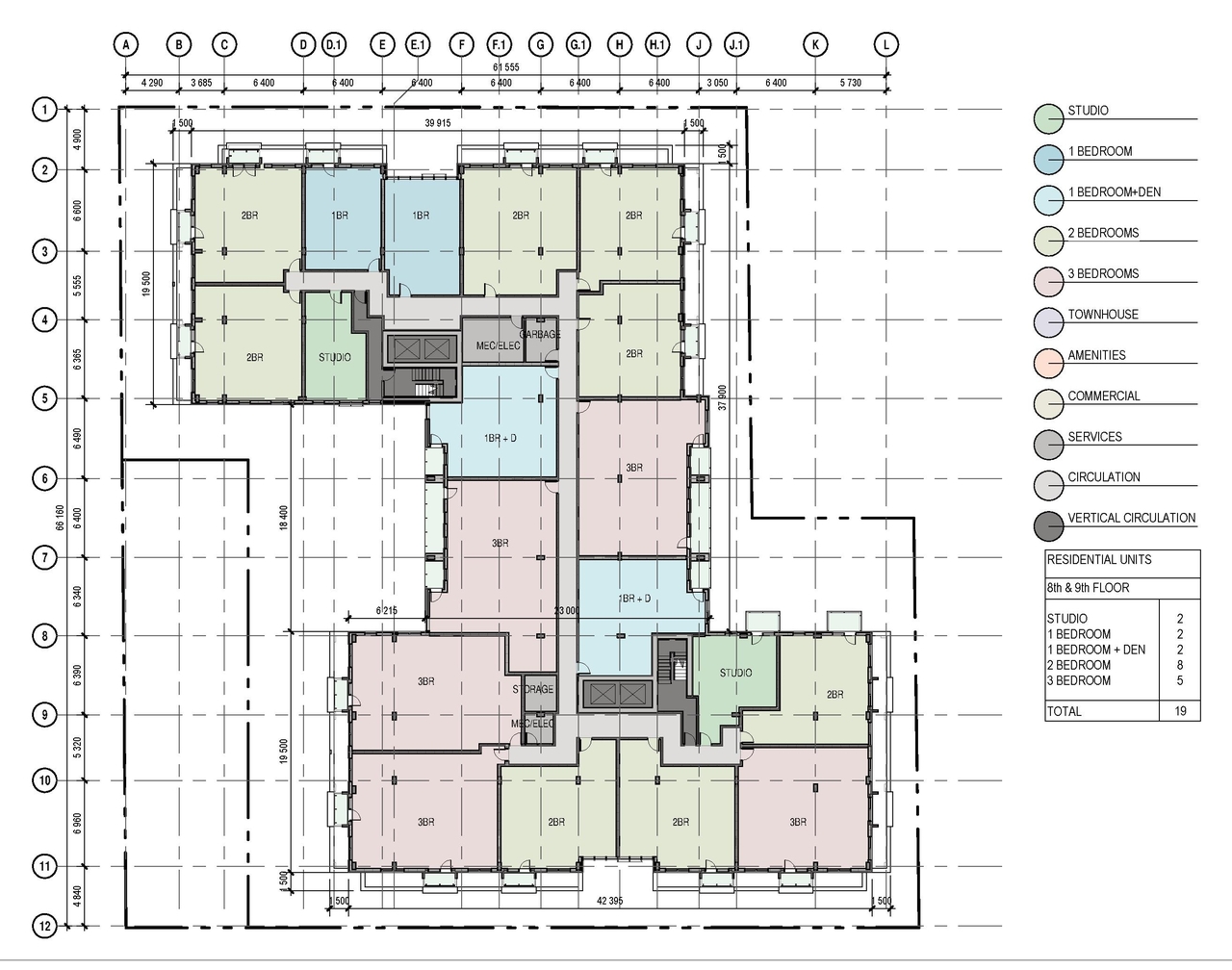 Floor plan for project from page 42 of the file '2023-09-28 - Design Brief - D07-12-23-0031 (2)'