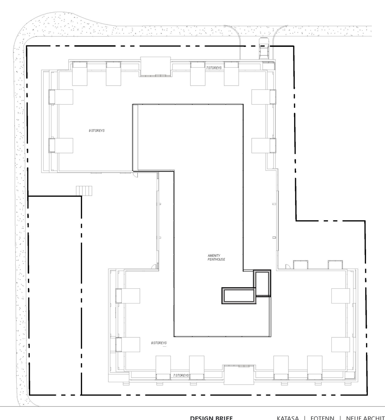 Floor plan for project from page 44 of the file '2023-09-28 - Design Brief - D07-12-23-0031 (2)'