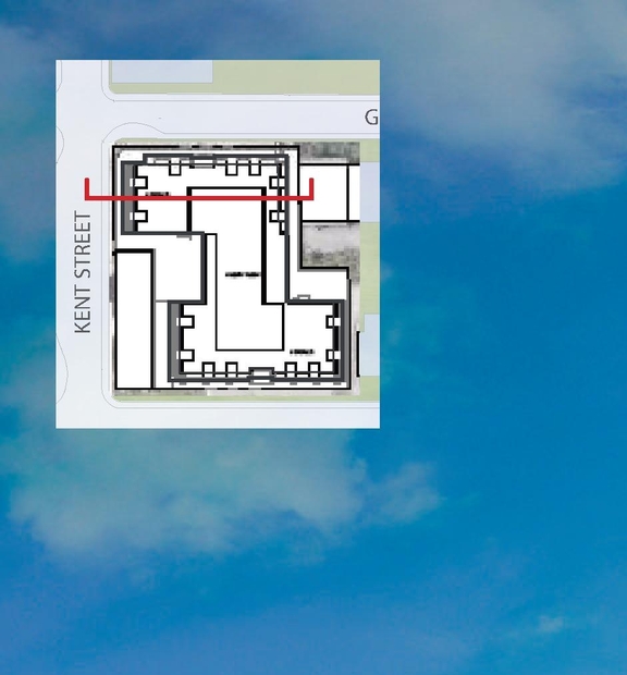 Construction site plan for project from page 49 of the file '2023-09-28 - Design Brief - D07-12-23-0031 (2)'