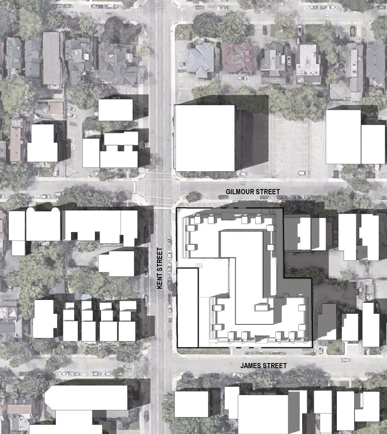 Construction site plan for project from page 60 of the file '2023-09-28 - Design Brief - D07-12-23-0031 (2)'