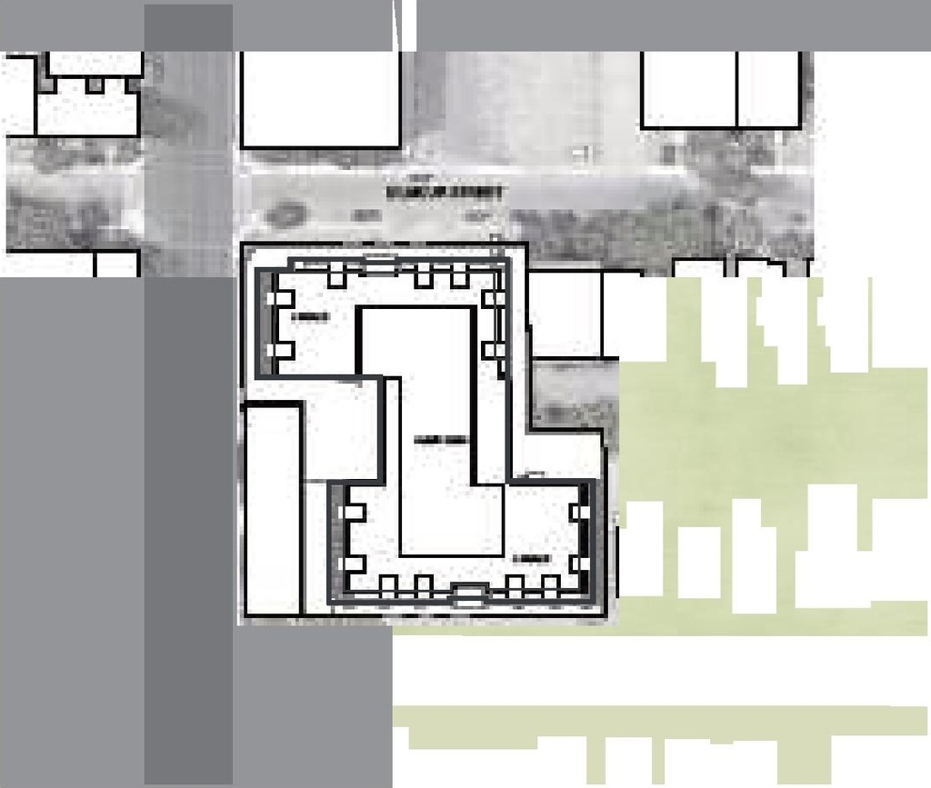 Construction site plan for project from page 11 of the file '2023-09-28 - Design Brief - D07-12-23-0031'