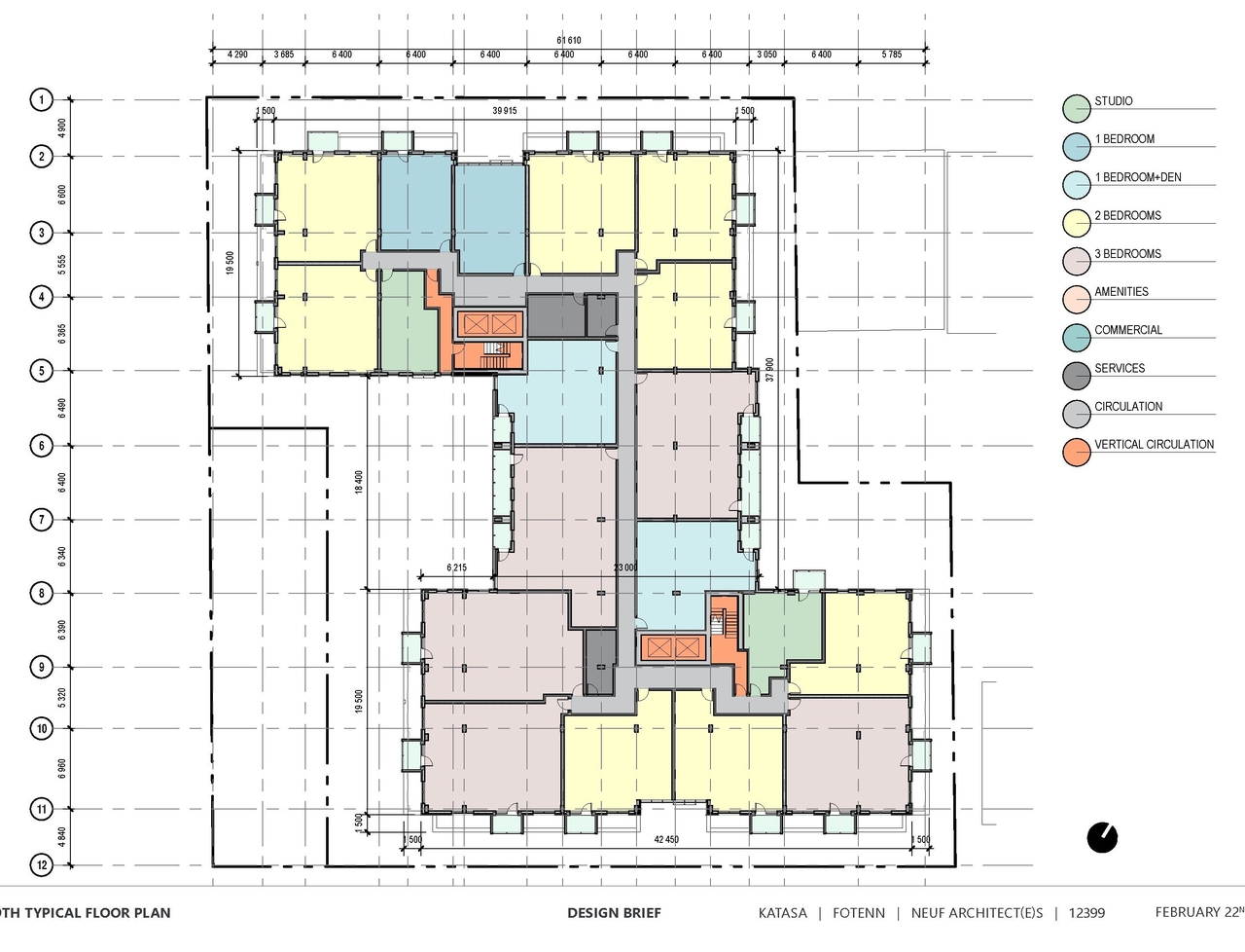 Floor plan for project from page 42 of the file '2023-03-22 - Design Brief - D07-12-23-0031'