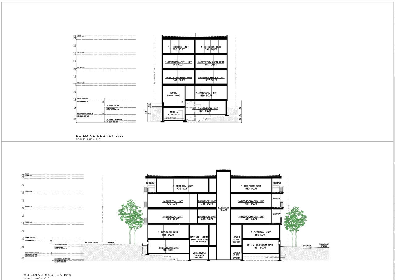 Image from page 4 of the file '2023-03-28 - Building Elevations-Floor Plans-Building Sections - D07-12-23-0036'