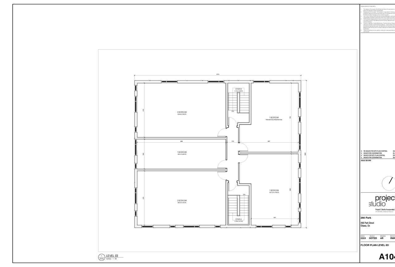 Construction site plan for project from page 4 of the file '2024-07-29 - Floor Plans - D07-12-23-0038'