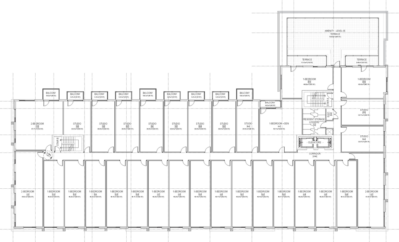 Floor plan for project from page 16 of the file '2023-05-01 - Design Brief - D07-12-23-0044'