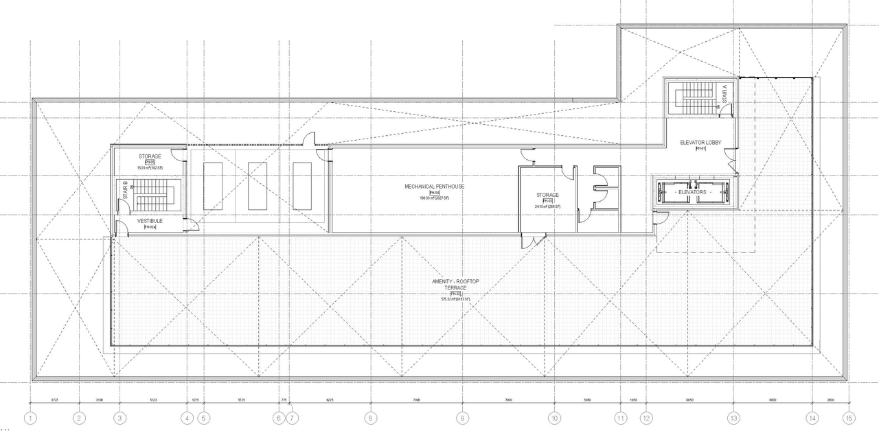 Floor plan for project from page 17 of the file '2023-05-01 - Design Brief - D07-12-23-0044'