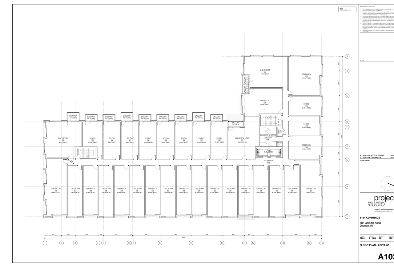 Construction site plan for project from page 4 of the file '2023-05-01 - FLOOR PLANS - D07-12-23-0044'