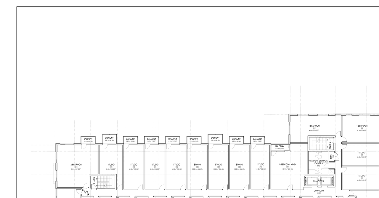Floor plan for project from page 7 of the file '2023-05-01 - FLOOR PLANS - D07-12-23-0044'