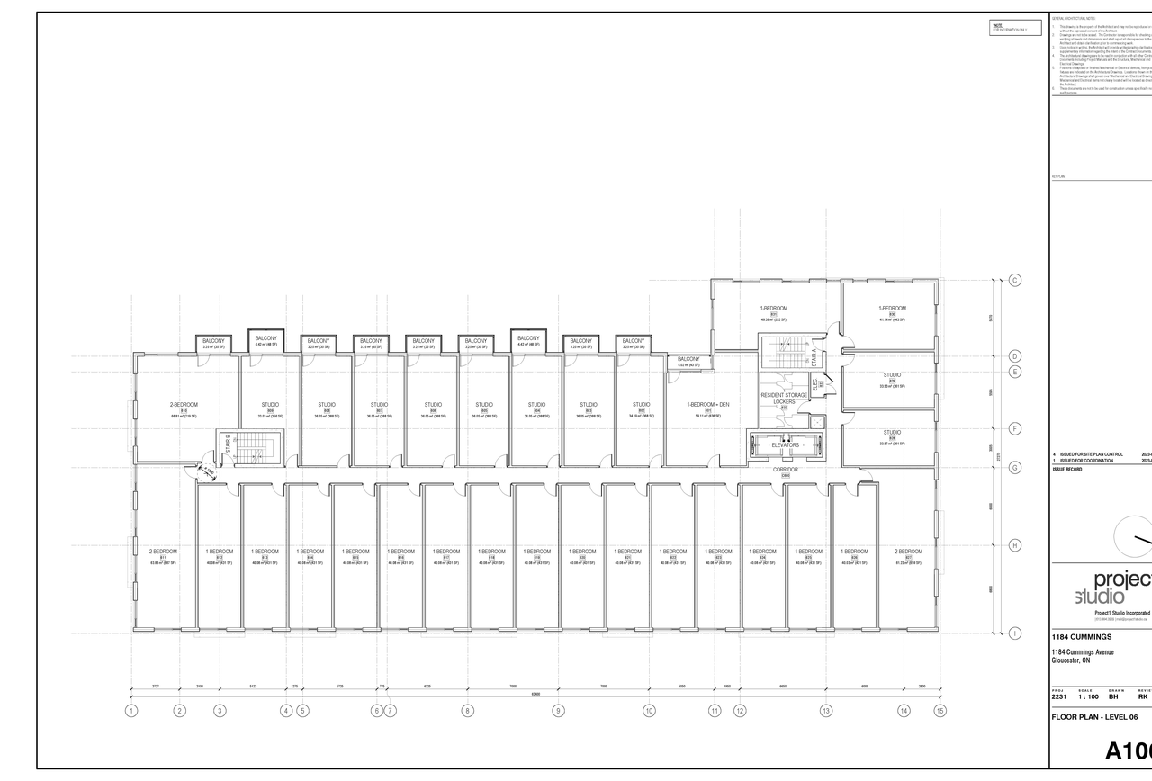 Construction site plan for project from page 7 of the file '2023-05-01 - FLOOR PLANS - D07-12-23-0044'