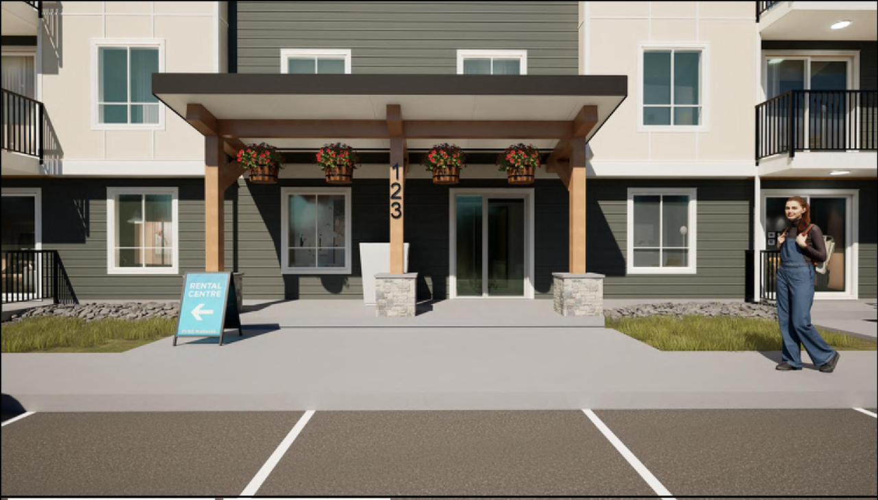 Rendering of building from page 1 of the file '2024-05-10 - SITE PERSPECTIVE - D07-12-23-0047'