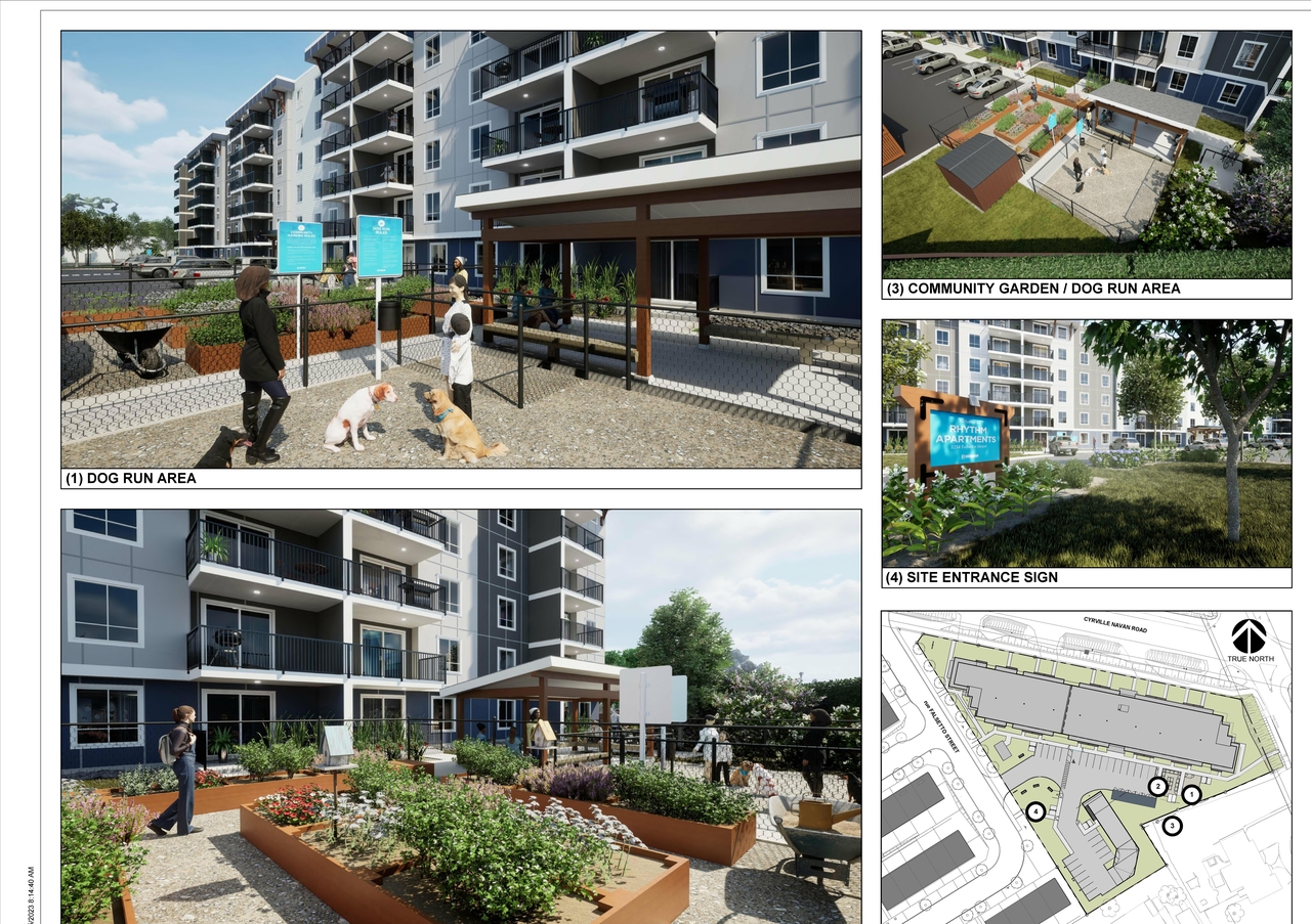 Rendering of building from page 1 of the file '2023-12-19 - ONSITE PERSPECTIVE - D07-12-23-0047'