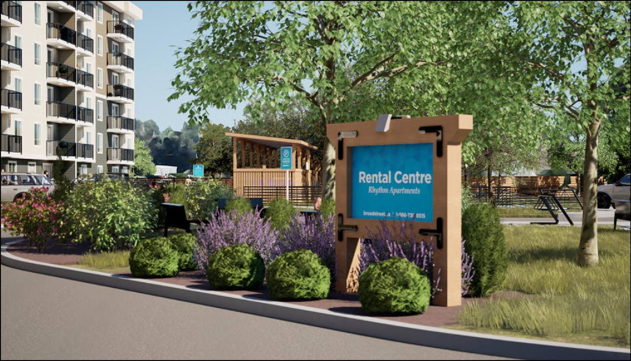 Rendering of building from page 1 of the file '2024-05-10 - ONSITE PERSPECTIVE - D07-12-23-0047'