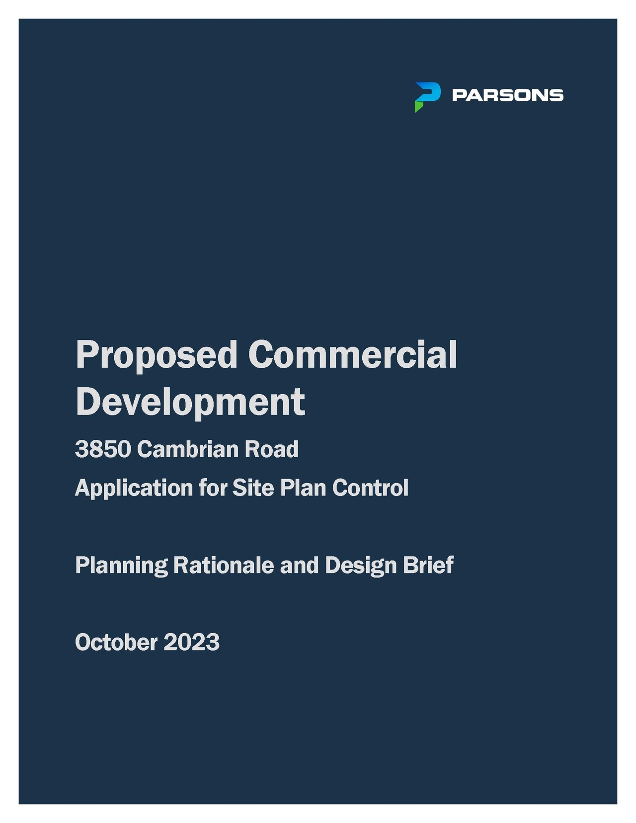 Construction site plan for project from page 1 of the file '2023-11-08 - Planning Rationale and Design Brief - D07-12-23-0049'